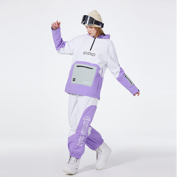 SpeedPanda Mountain Unisex Alpine SummitBlast Schneeanzug für Damen