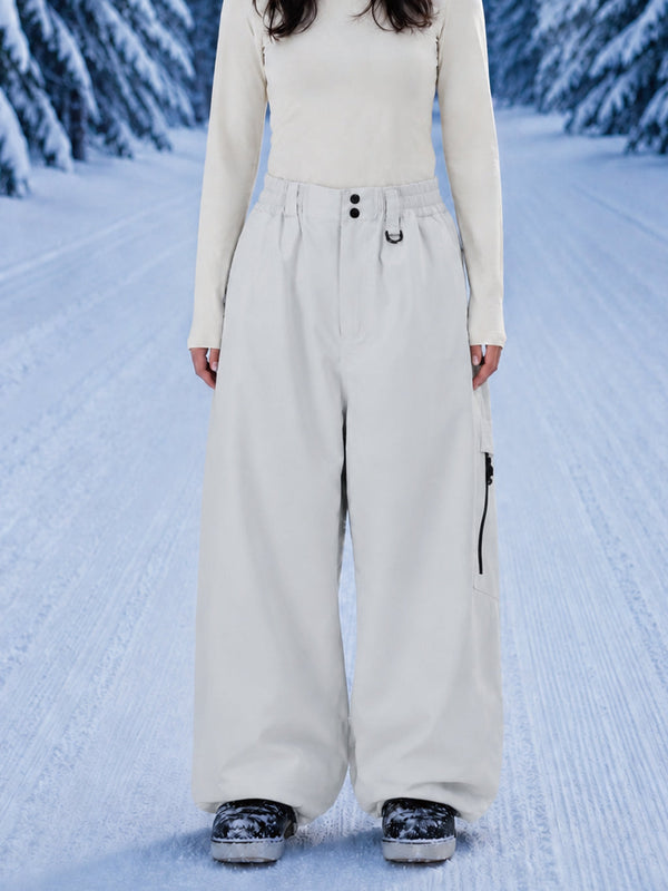 Damen Allzweck-Snowboardhose Urban Vibe Strapazierfähige Freestyle Baggy Hose