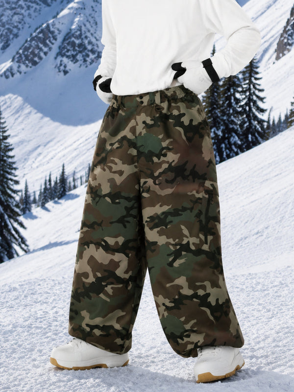 Herren Allzweck-Snowboardhose im urbanen Stil, strapazierfähig, locker geschnitten