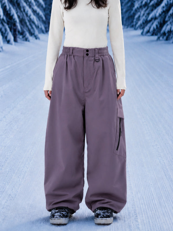 Damen Allzweck-Snowboardhose Urban Vibe Strapazierfähige Freestyle Baggy Hose