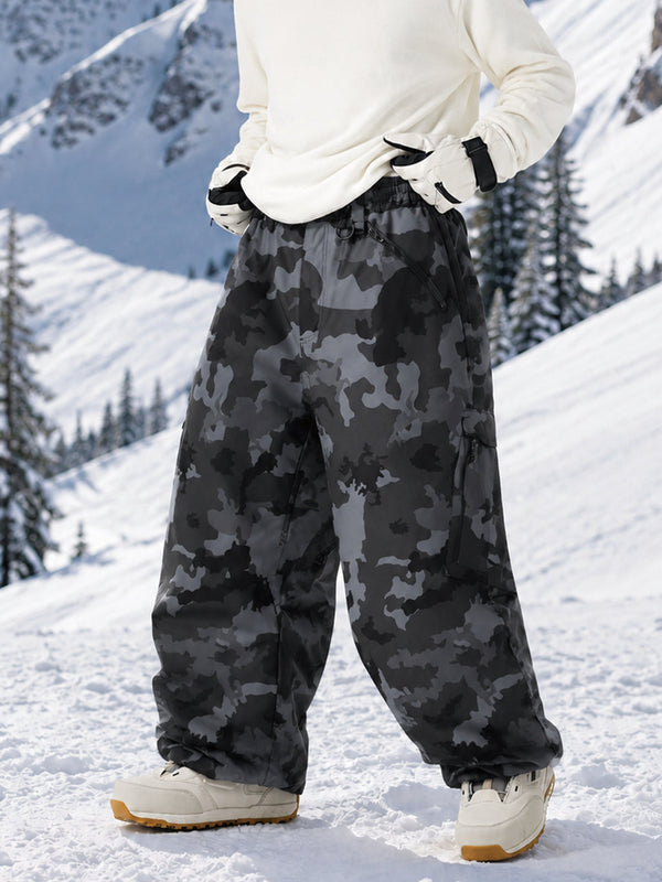 Herren Allzweck-Snowboardhose im urbanen Stil, strapazierfähig, locker geschnitten