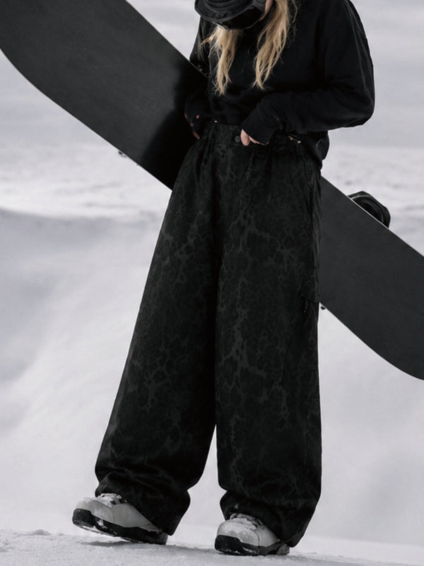 Damen Allzweck-Snowboardhose Urban Vibe Strapazierfähige Freestyle Baggy Hose