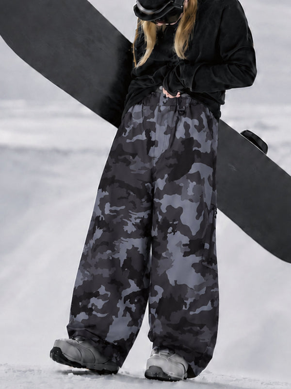 Damen Allzweck-Snowboardhose Urban Vibe Strapazierfähige Freestyle Baggy Hose