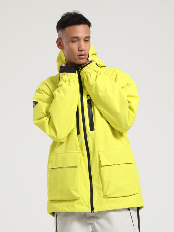 Gsou Snow Winter Ranger Cargo Snowboardjacke für Herren