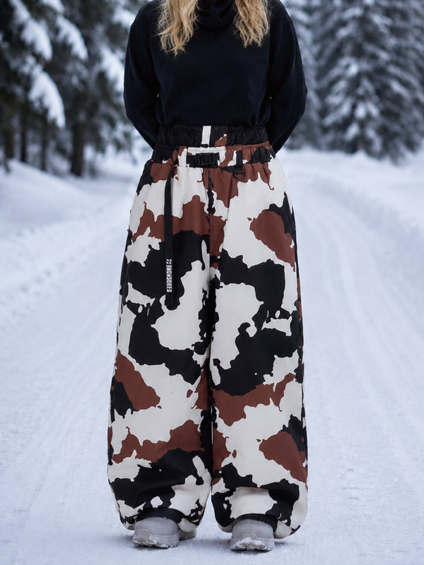 Hyper Beast Damen-Snowboardhose, strapazierfähig, vielseitig, Freestyle, Baggy-Design