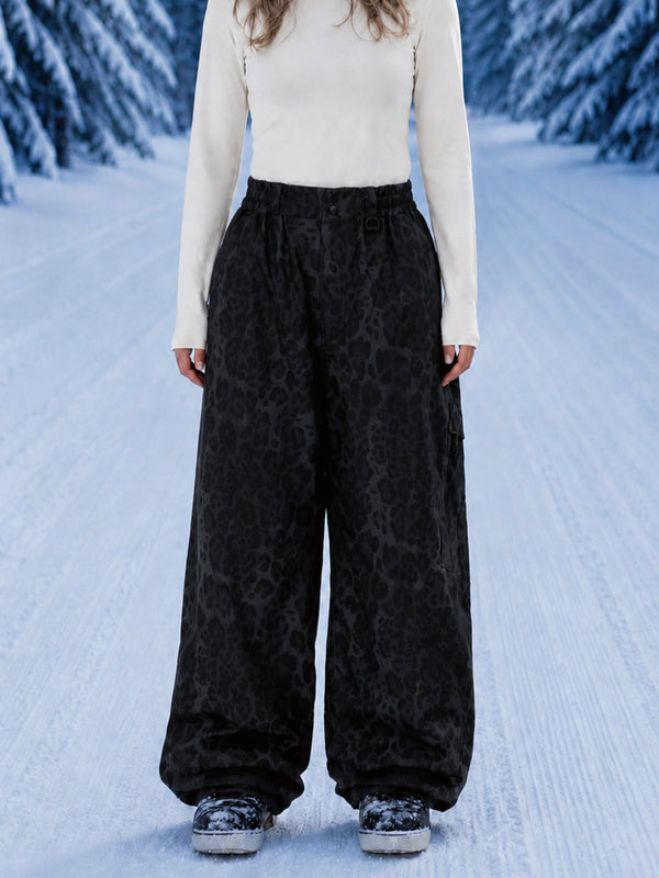 Damen Allzweck-Snowboardhose Urban Vibe Strapazierfähige Freestyle Baggy Hose