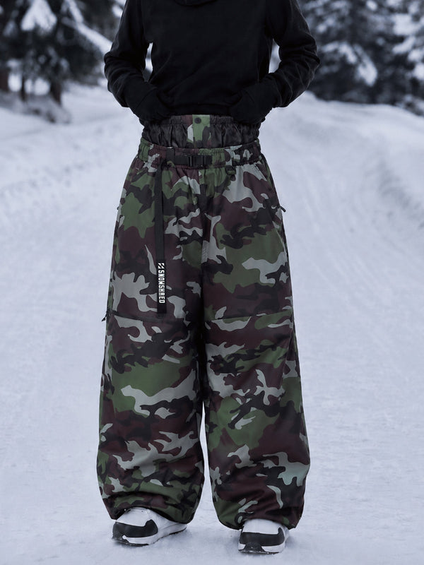 Urban Storm Damen-Snowboardhose, strapazierfähig, Utility, Freestyle, Baggy