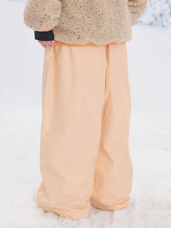 YXSS Snow Peak Sprite Damen-Snowboardhose, wasserdicht, locker geschnitten