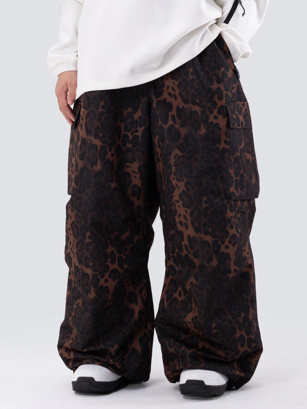 Mountain Chill Freestyle Prime Baggy Leopard Snowboardhose für Damen