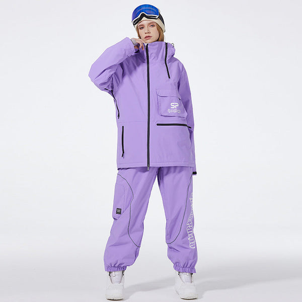 Damen SpeedPanda Mountain Unisex Alpine GlacierPro Extreme Schneeanzug