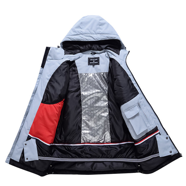 Arctic Queen Winter Warme Wasserdichte Snowboardjacke für Damen