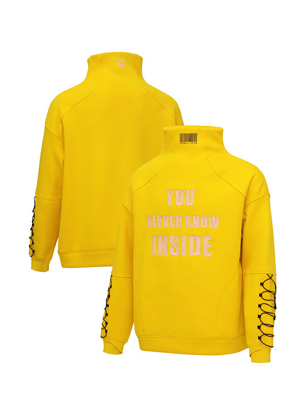 Snowall Unisex Herren-Hoodie mit hohem Kragen, Snowshred-Mountain-Schneemotiv