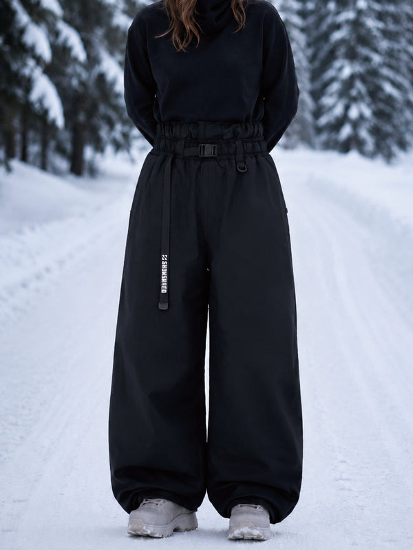 Hyper Beast Damen-Snowboardhose, strapazierfähig, vielseitig, Freestyle, Baggy-Design