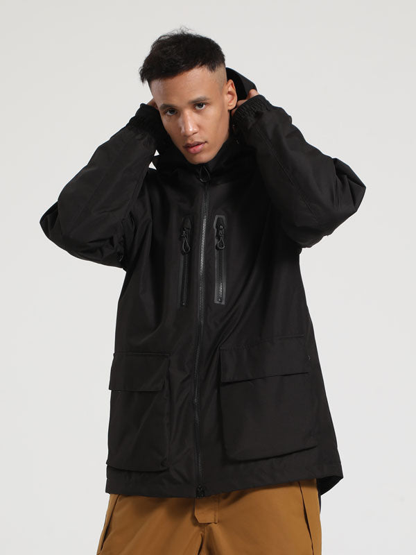 Gsou Snow Winter Ranger Cargo Snowboardjacke für Herren
