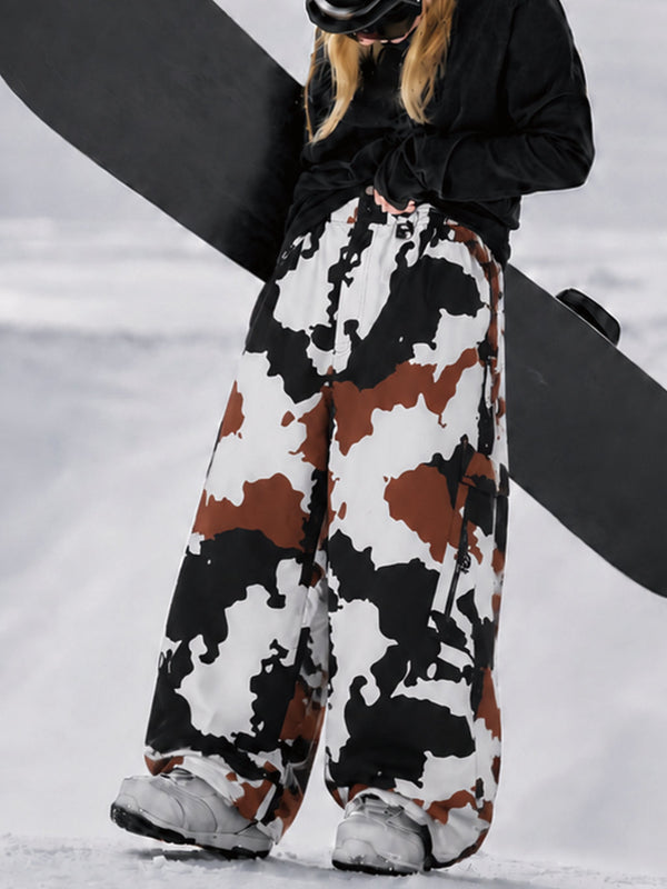 Damen Allzweck-Snowboardhose Urban Vibe Strapazierfähige Freestyle Baggy Hose