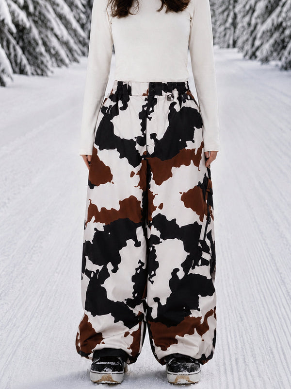 Damen Allzweck-Snowboardhose Urban Vibe Strapazierfähige Freestyle Baggy Hose