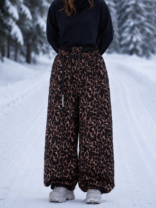 Hyper Beast Damen-Snowboardhose, strapazierfähig, vielseitig, Freestyle, Baggy-Design