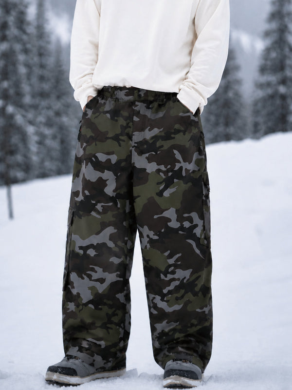 Herren Allzweck-Snowboardhose im urbanen Stil, strapazierfähig, locker geschnitten