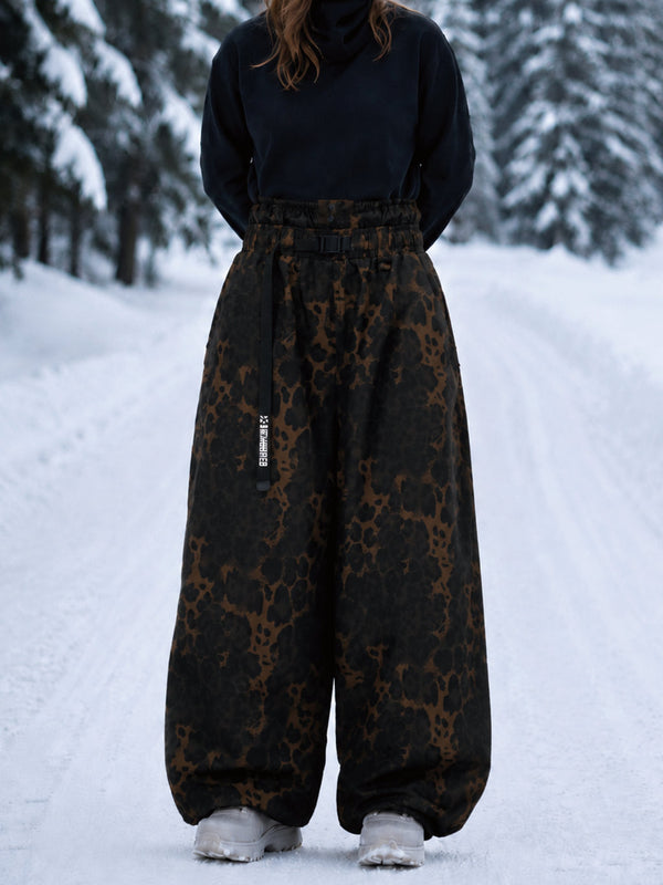 Hyper Beast Damen-Snowboardhose, strapazierfähig, vielseitig, Freestyle, Baggy-Design