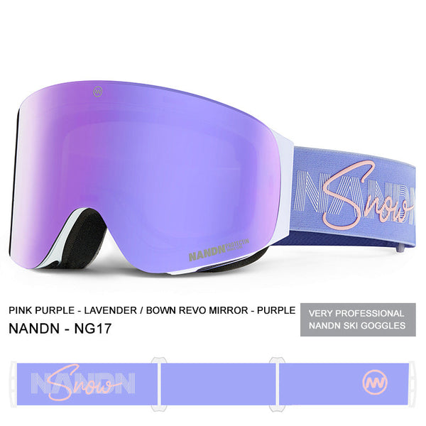 Nandn Unisex Snowboard-Schutzbrille zum Öffnen