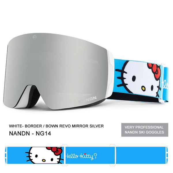 Nandn Unisex Tierfreundliche Kult-Schneebrille