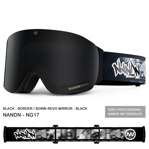 Nandn Unisex Snowboard-Schutzbrille zum Öffnen