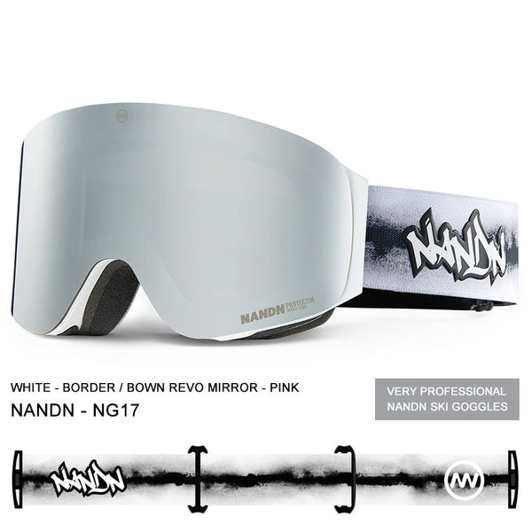 Nandn Unisex Snowboard-Schutzbrille zum Öffnen