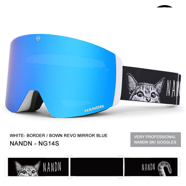 Nandn Unisex Tierfreundliche Kult-Schneebrille