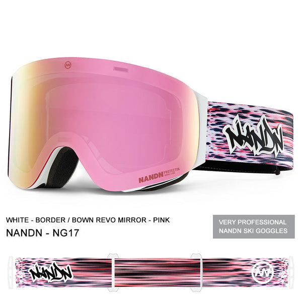 Nandn Unisex Snowboard-Schutzbrille zum Öffnen
