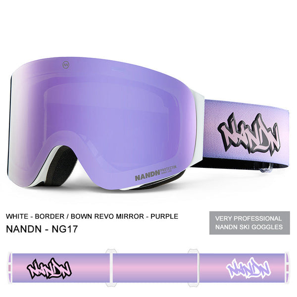 Nandn Unisex Snowboard-Schutzbrille zum Öffnen