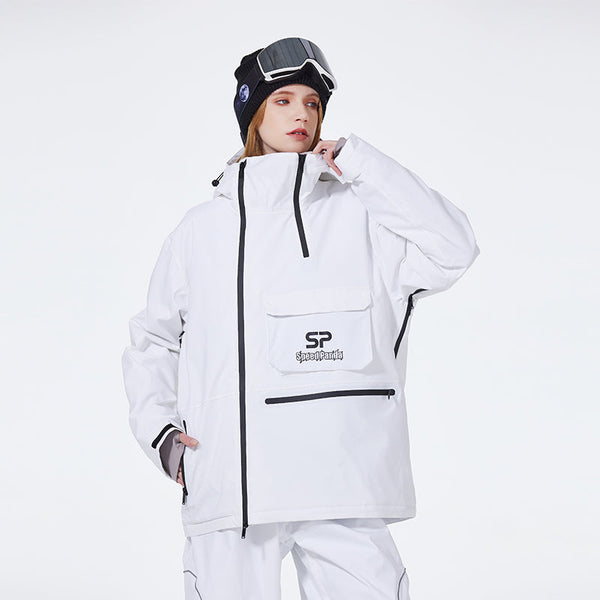 SpeedPanda Mountain Unisex Alpine GlacierPro Extreme Schneejacke für Damen