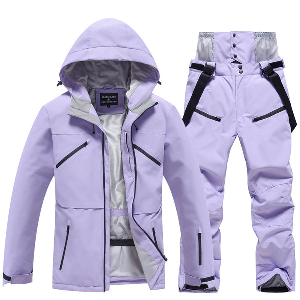 Herren-Skijacke und -hose mit Isolierung für Mountain Shredding