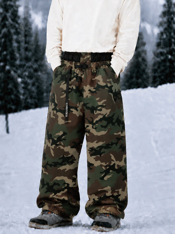 Hyper Beast Herren-Snowboardhose, strapazierfähig, vielseitig, Freestyle, Baggy-Design