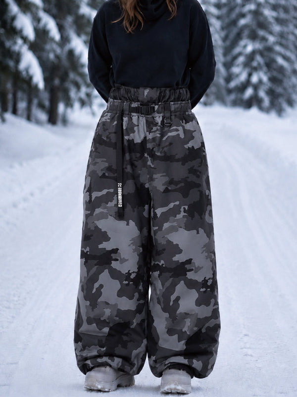 Hyper Beast Damen-Snowboardhose, strapazierfähig, vielseitig, Freestyle, Baggy-Design