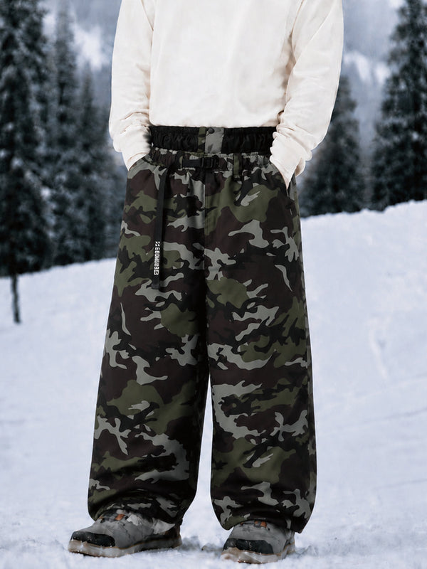 Hyper Beast Herren-Snowboardhose, strapazierfähig, vielseitig, Freestyle, Baggy-Design