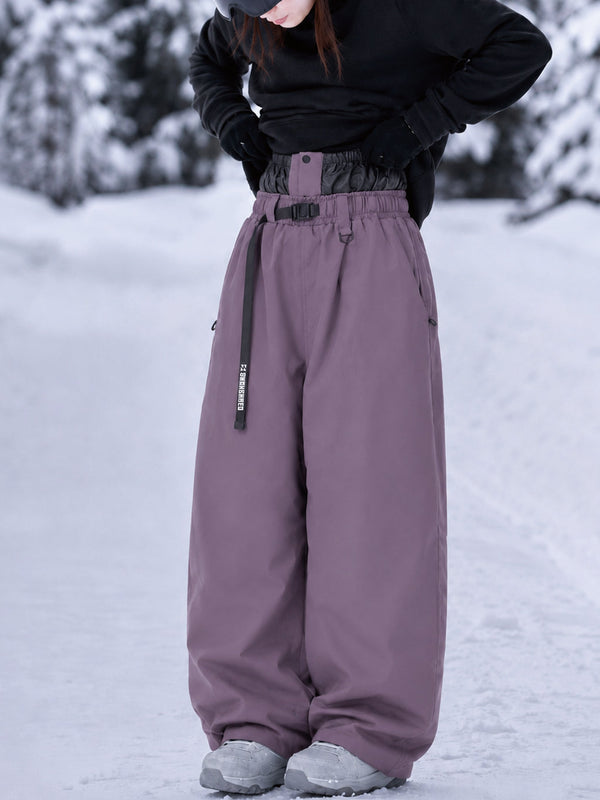 Hyper Beast Damen-Snowboardhose, strapazierfähig, vielseitig, Freestyle, Baggy-Design