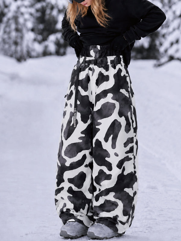Hyper Beast Damen-Snowboardhose, strapazierfähig, vielseitig, Freestyle, Baggy-Design