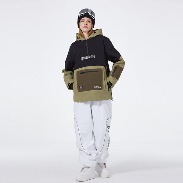 SpeedPanda Mountain Unisex Alpine SummitBlast Schneeanzug für Damen