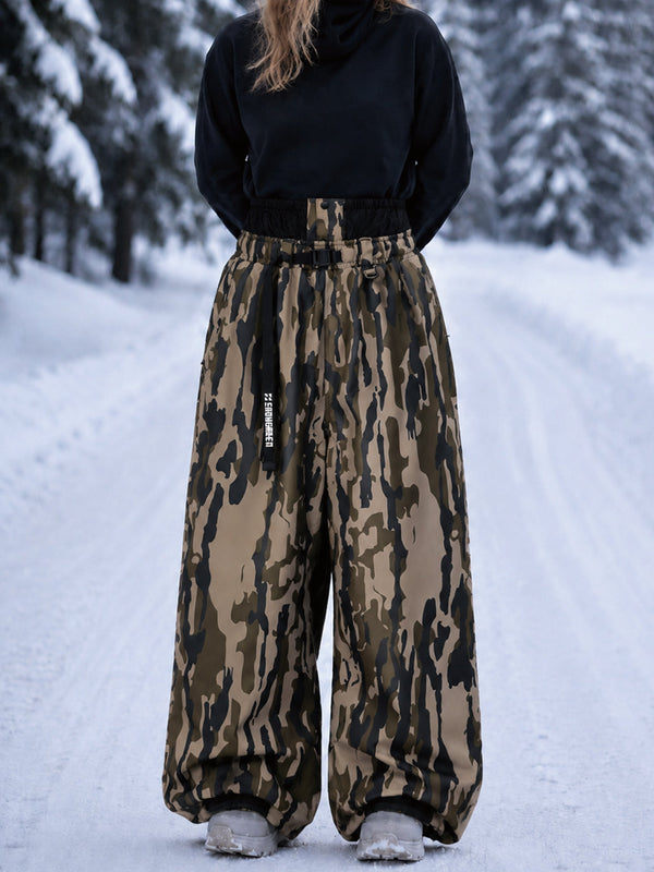 Hyper Beast Damen-Snowboardhose, strapazierfähig, vielseitig, Freestyle, Baggy-Design