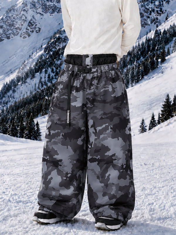 Hyper Beast Herren-Snowboardhose, strapazierfähig, vielseitig, Freestyle, Baggy-Design