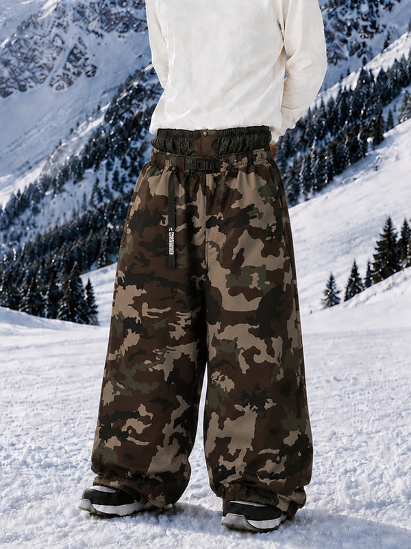 Hyper Beast Herren-Snowboardhose, strapazierfähig, vielseitig, Freestyle, Baggy-Design
