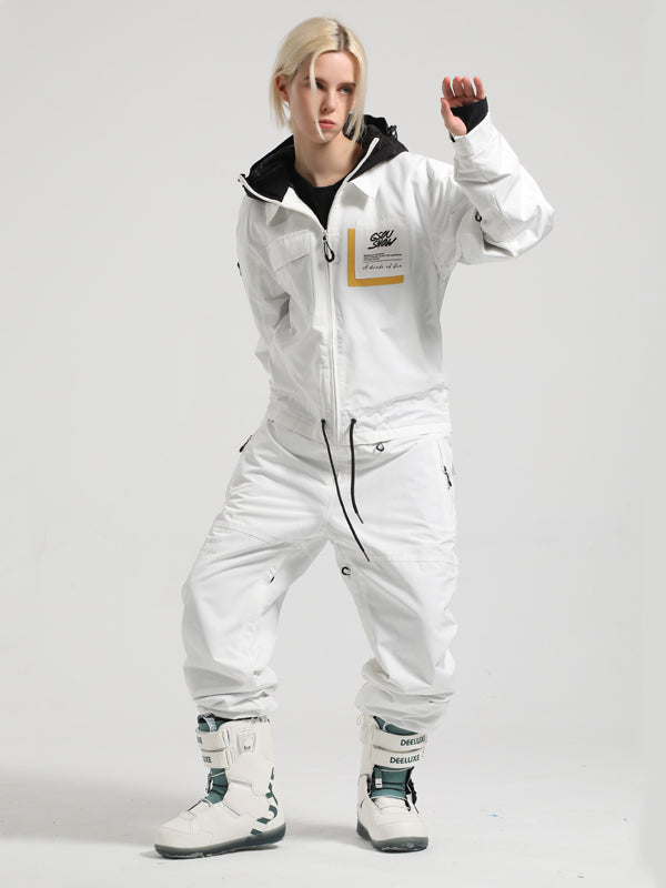 Gsou Snow Bridget Glimmer Light Einteiler-Schneeanzug für Damen, Ski-Overall
