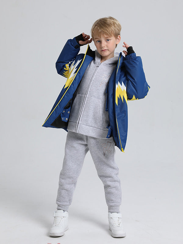 Phibee Lightning Daunen-Schneejacke für Jungen und Mädchen
