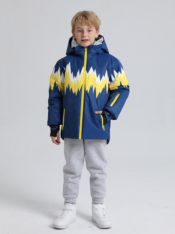 Phibee Lightning Daunen-Schneejacke für Jungen und Mädchen