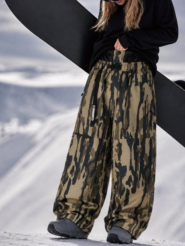 Urban Storm Damen-Snowboardhose, strapazierfähig, Utility, Freestyle, Baggy