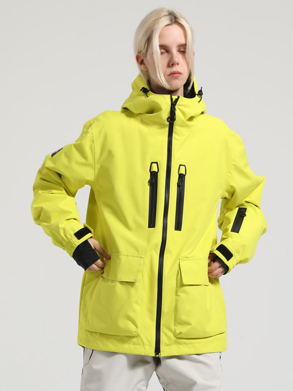 Gsou Snow Winter Ranger Cargo Snowboardjacke für Damen