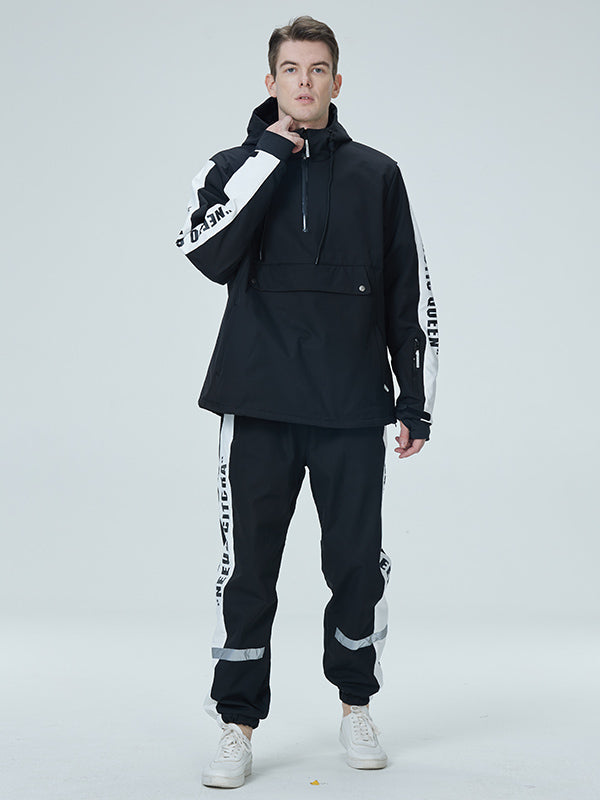 Arctic Queen Winter Guide Stripe reflektierende Schneeanzüge für Herren