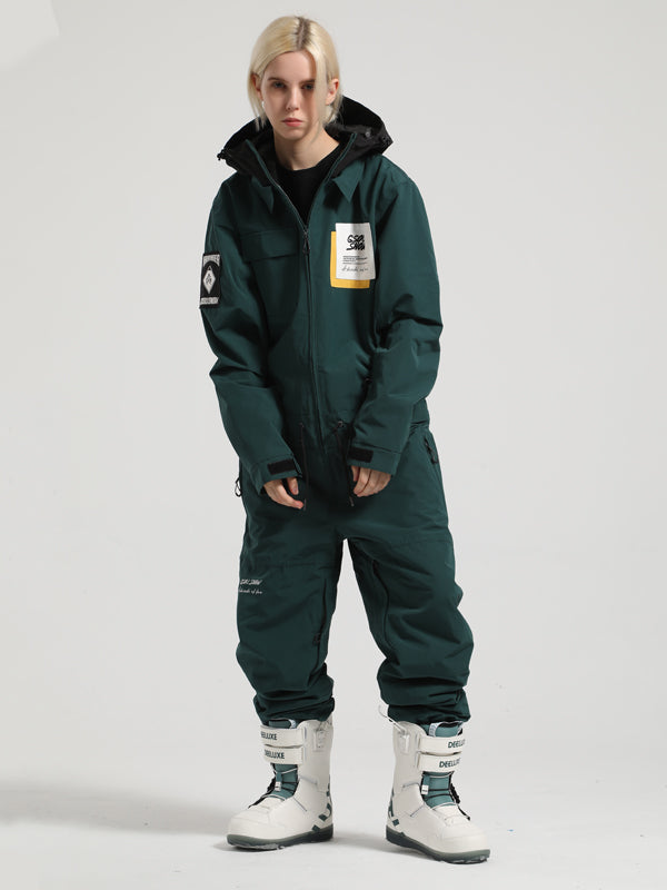Gsou Snow Bridget Glimmer Light Einteiler-Schneeanzug für Damen, Ski-Overall