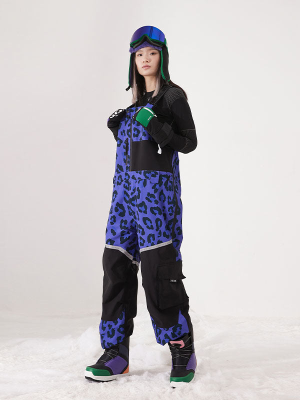 Vector Mountain Discover Colorblock Ski-Latzhose für Damen