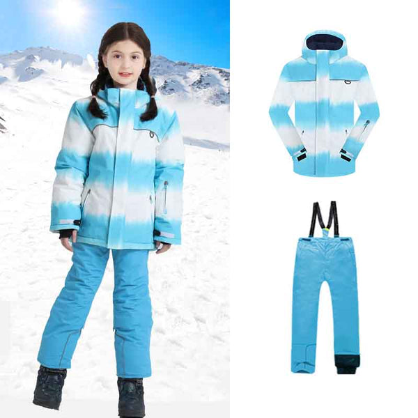 Phibee Sweet Princess Schneejacken- und Hosen-Set für Mädchen